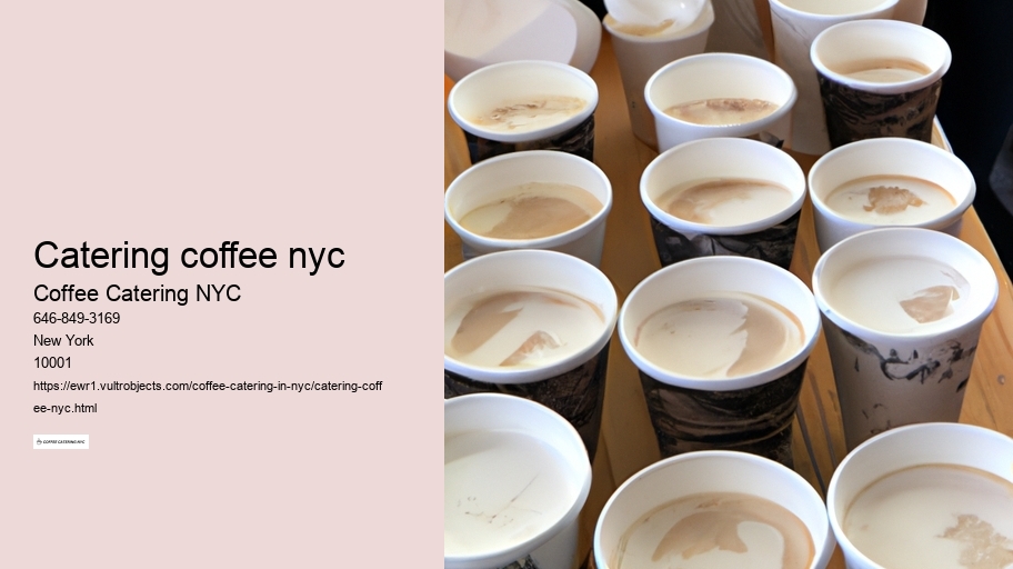catering coffee nyc
