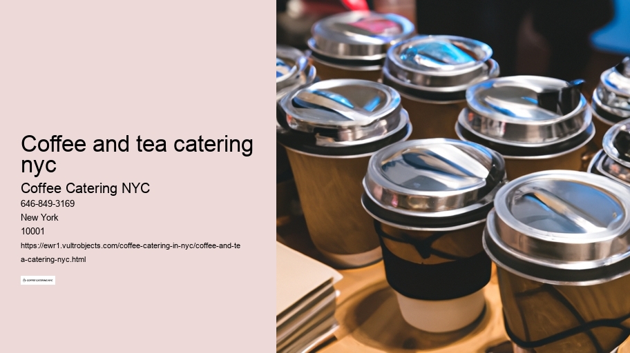 coffee and tea catering nyc