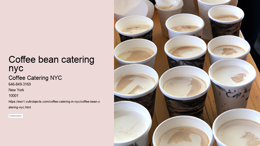 coffee bean catering nyc