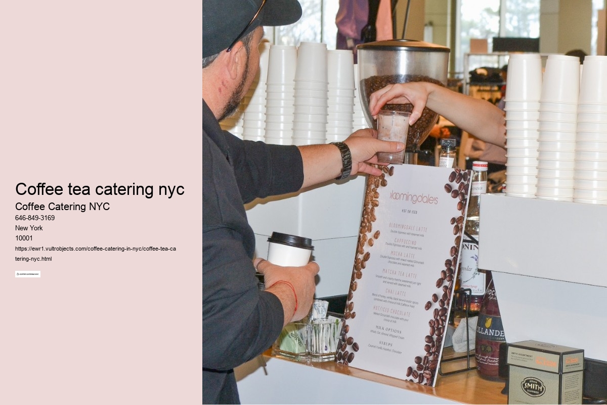 How to Treat Your Guests to an Authentic New York City Coffee Experience Through Catering Services 