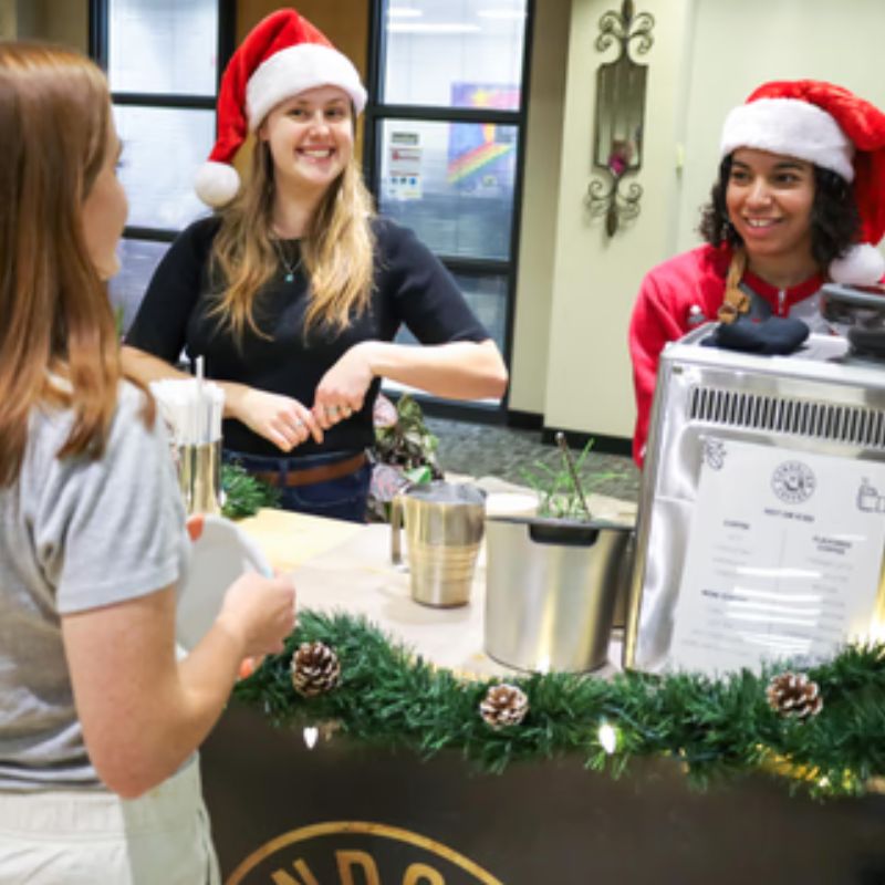 Elegant Coffee Carts for Weddings and Special Occasions 