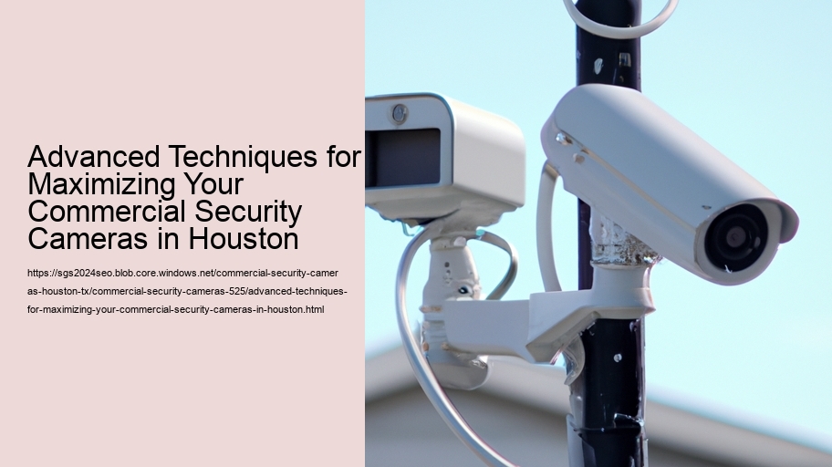 Advanced Techniques for Maximizing Your Commercial Security Cameras in Houston