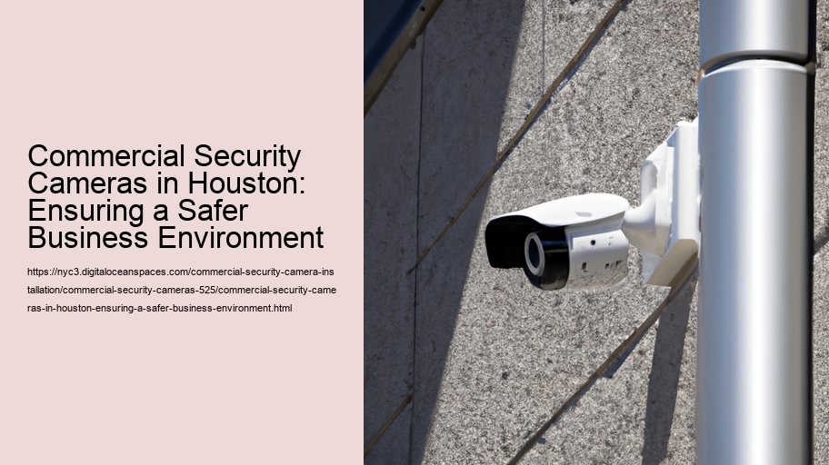 Commercial Security Cameras in Houston: Ensuring a Safer Business Environment