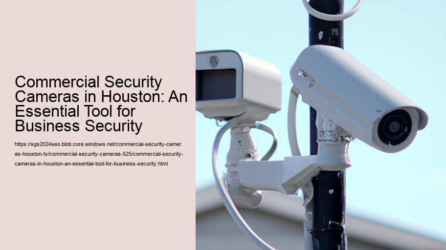 Commercial Security Cameras in Houston: An Essential Tool for Business Security