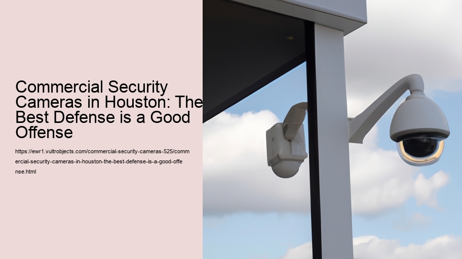 Commercial Security Cameras in Houston: The Best Defense is a Good Offense