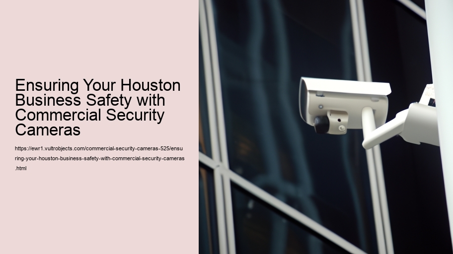 Ensuring Your Houston Business Safety with Commercial Security Cameras