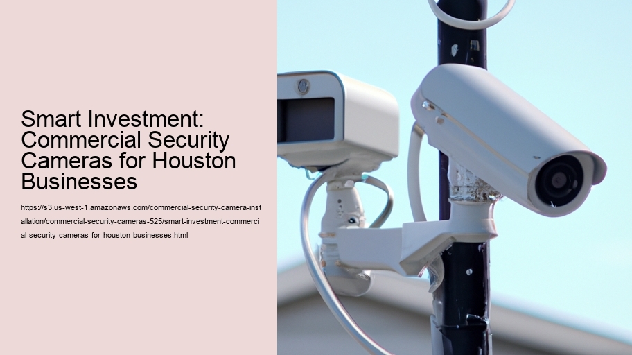 Smart Investment: Commercial Security Cameras for Houston Businesses