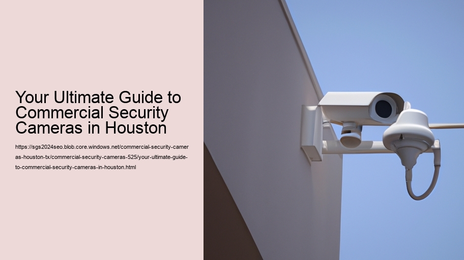 Your Ultimate Guide to Commercial Security Cameras in Houston