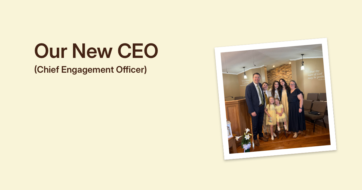 Introducing Our New CEO