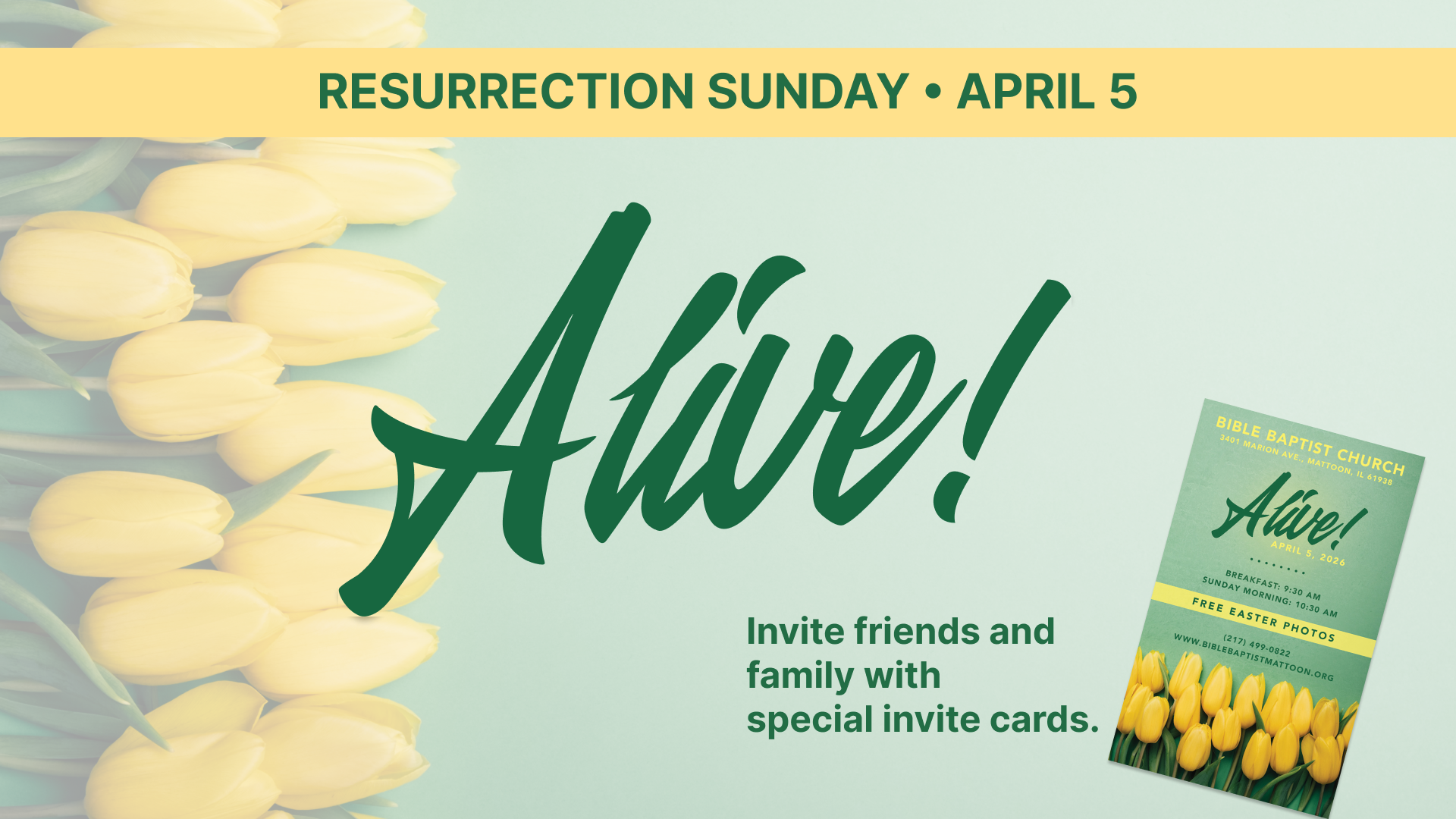 Alive! (Easter Sunday)