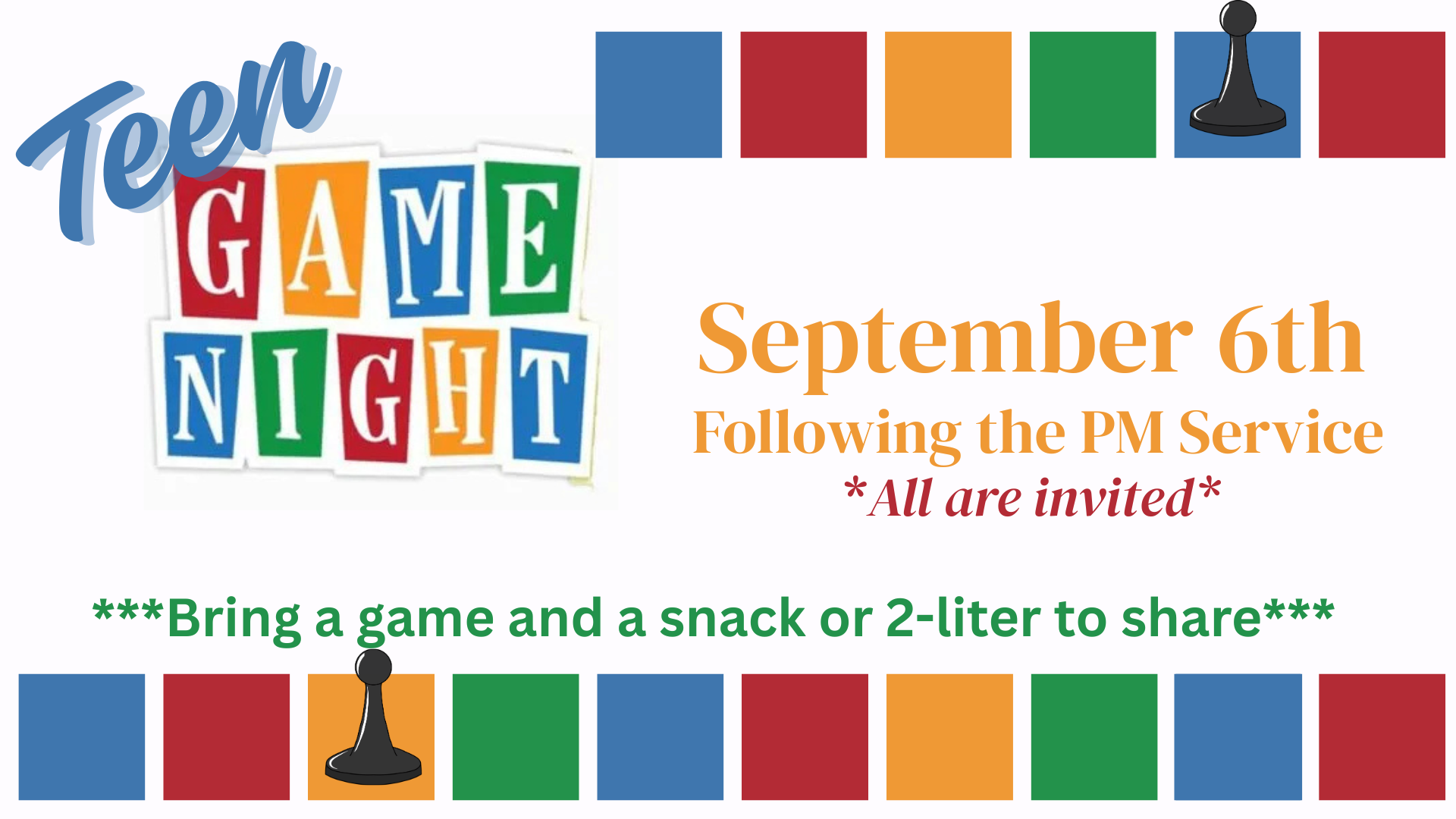 Teen Game Night