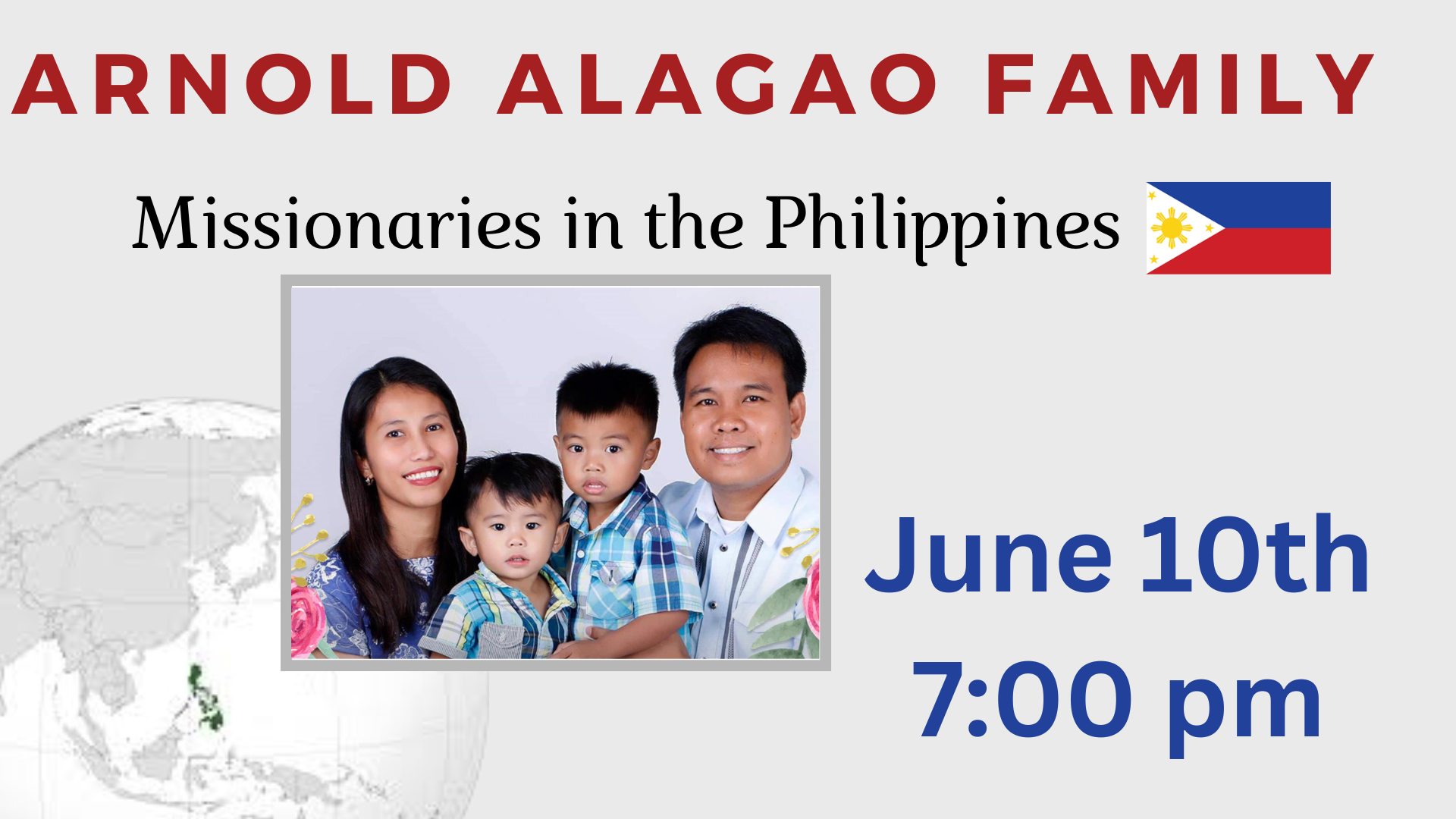 Missionary Arnold Alagao Preaching