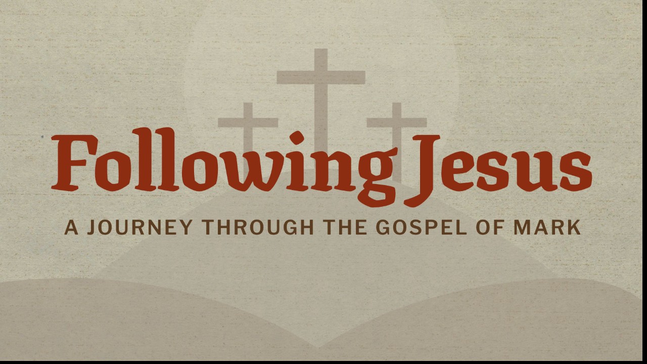 Our Sunday morning series follows the life and teachings of Christ through the gospel of Mark.