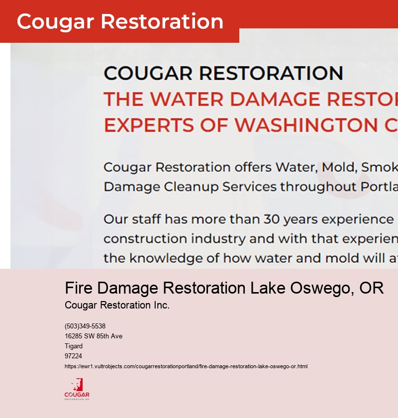 Fire Damage Restoration Hillsboro, OR