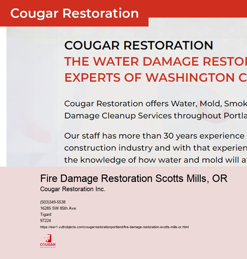 Fire Damage Restoration Albany, OR
