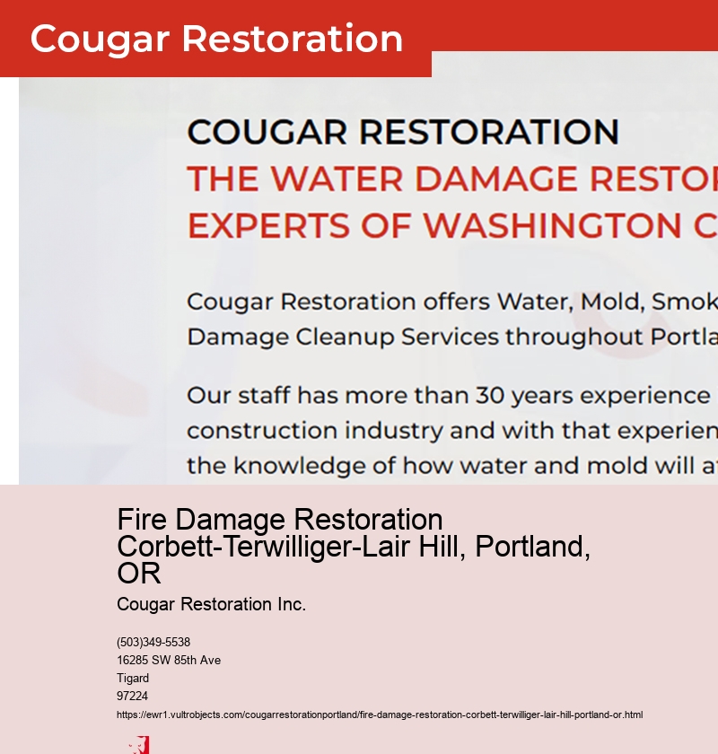 Fire Damage Restoration Forest Park, Portland, OR