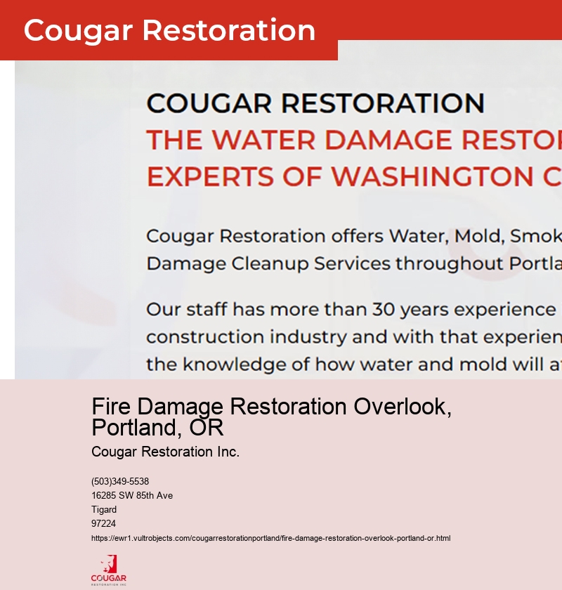 Fire Damage Restoration Far Southwest, Portland, OR