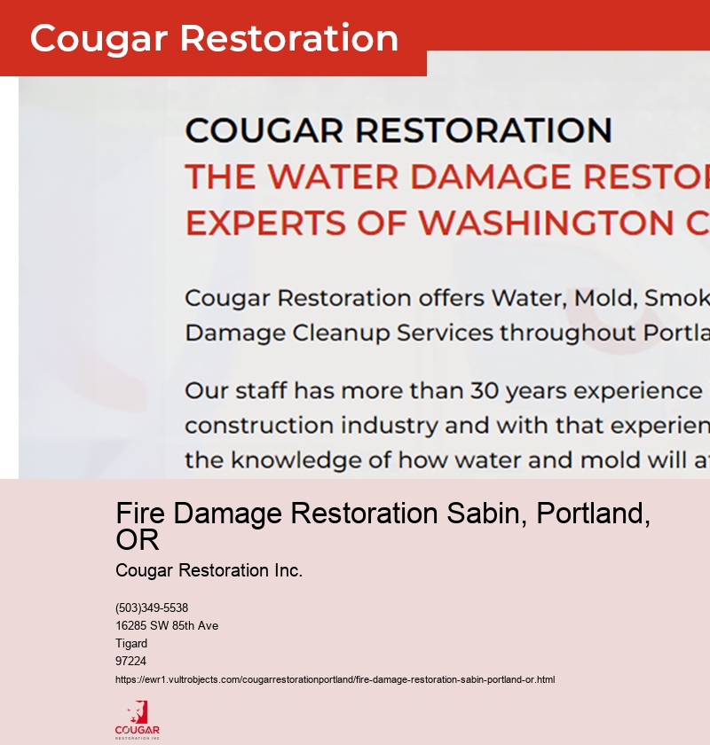 Fire Damage Restoration Albany, OR