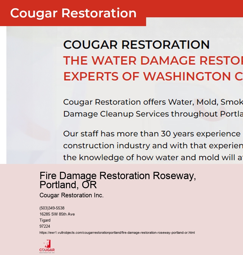 Fire Damage Restoration Forest Park, Portland, OR
