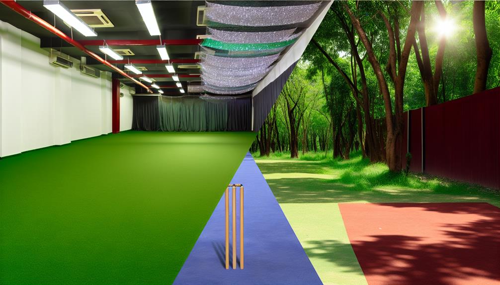 Indoor vs Outdoor Cricket Training Internet: Which is Better?