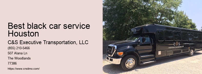 C&S Executive Transportation The Woodlands TX