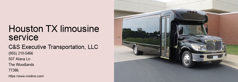 Corporate limo service