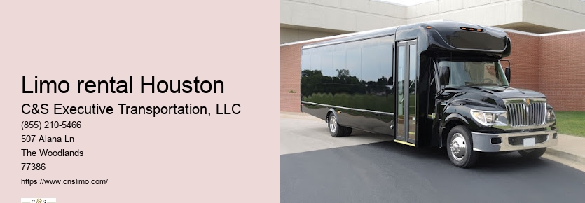 Houston TX limousine service