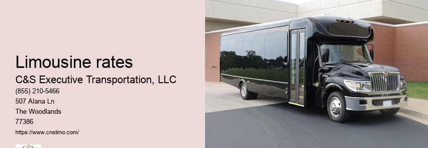 Limousine service in Houston