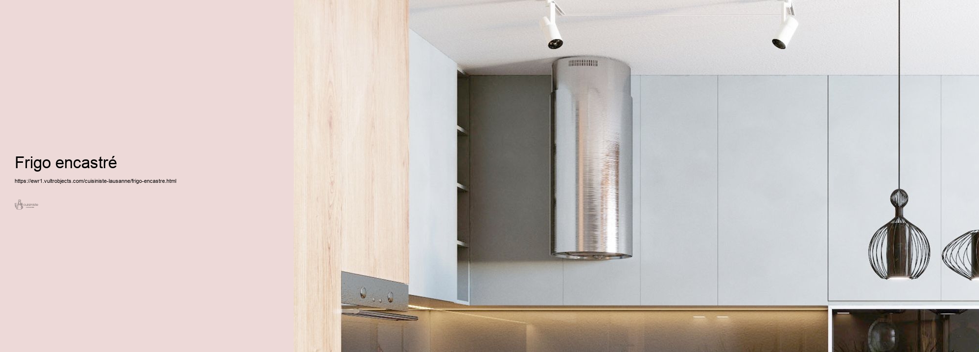 frigo encastré