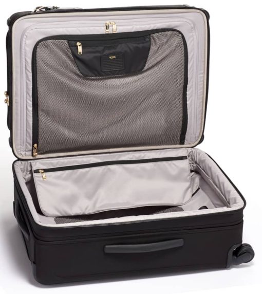 TUMI Alpha 3 Black/Gold Short Trip Expandable 4 Wheeled Packing Case - Image 2