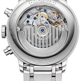 Baume & Mercier Classima Automatic Chronograph Blue Dial Stainless Steel Watch, 42mm - Image 2