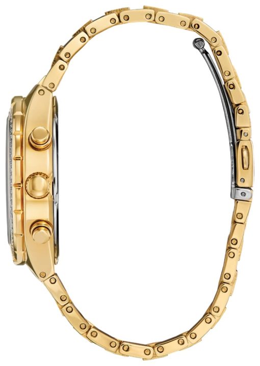 Citizen 42mm Crystal Gold-Tone Stainless Steel Mens Watch - Image 2