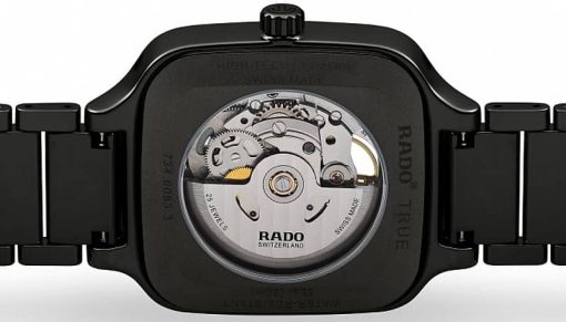 Rado True Square Automatic Open Heart Ceramic Watch, 38mm - Image 2