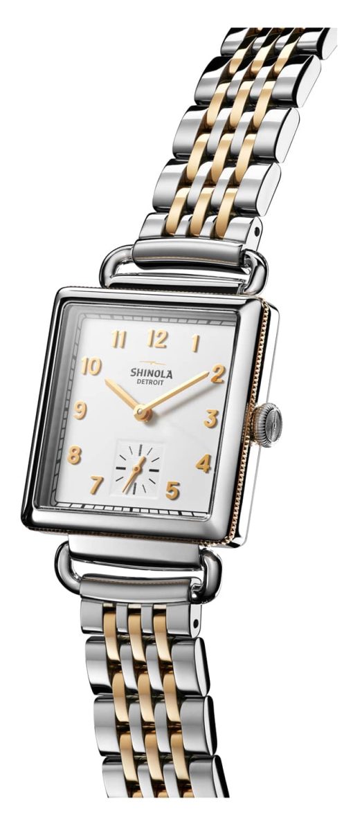 Shinola The Cass Two-Tone Stainless Steel Watch, 28mm - Image 2