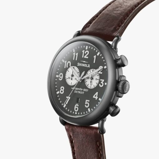 Shinola The Runwell 47mm Gray Dial Mens Watch - Image 2