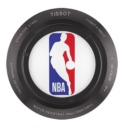 Tissot Chrono XL NBA Collector Black Dial Watch, 45mm - Image 2