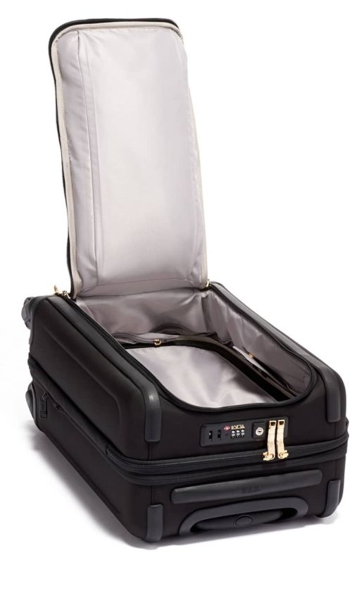 TUMI Alpha 3 Black/Gold International Dual Access 4 Wheeled Carry-On - Image 3