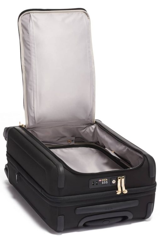 TUMI Alpha 3 Black/Gold Continental Dual Access 4 Wheeled Carry-On - Image 3