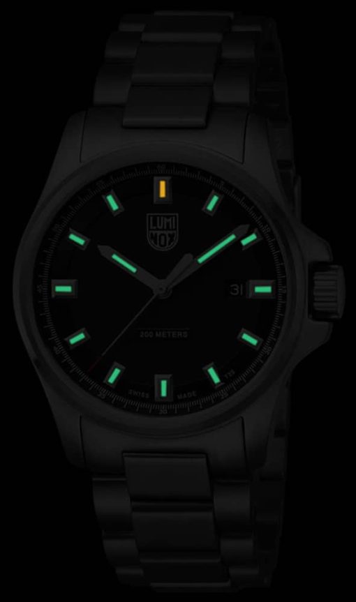 Luminox 1830 Series Dress Field Stainless Steel Mens Watch - Image 3