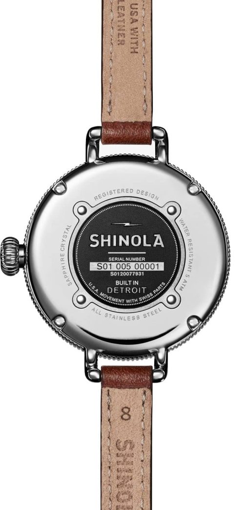Shinola The Birdy Stainless Steel Watch, 34mm - Image 3