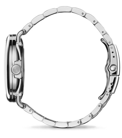 Shinola The Runwell Automatic Midnight Blue Dial Stainless Steel Watch, 39.5mm - Image 3