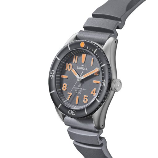 Shinola The Duck 42mm Cool Gray Watch - Image 3