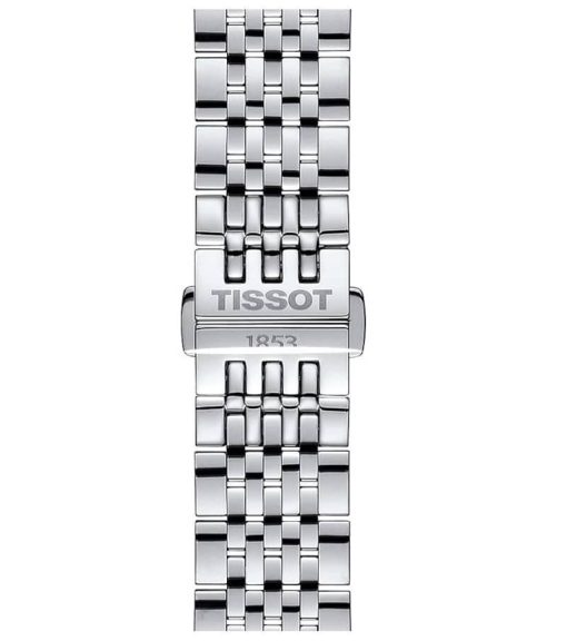 Tissot Le Locle Valjoux Automatic Chronograph Black Dial Grey Stainless Steel Bracelet Watch, 42.3mm - Image 2