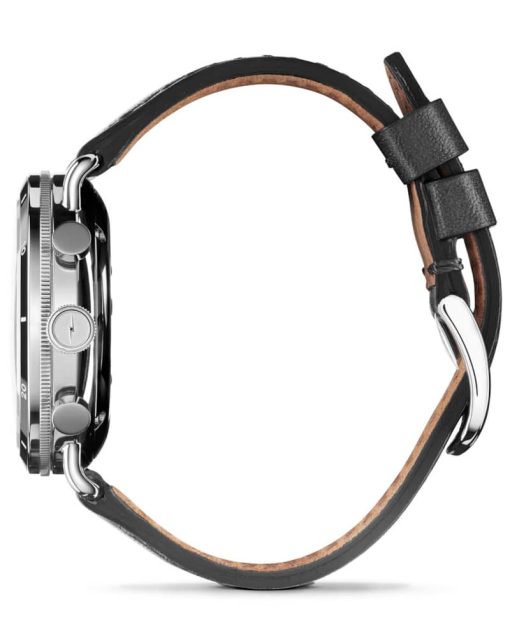 Shinola The Canfield Sport White Dial Black Leather Watch, 40mm - Image 3