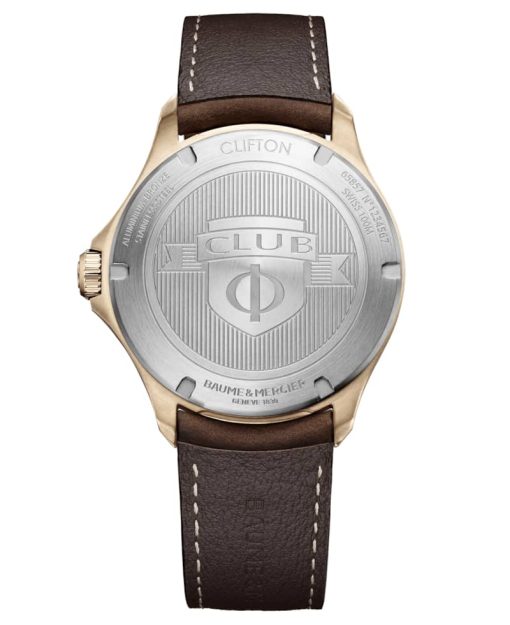 Baume & Mercier Clifton Club Automatic Black Opaline Dial w/ Changeable Straps Watch, 42mm - Image 4