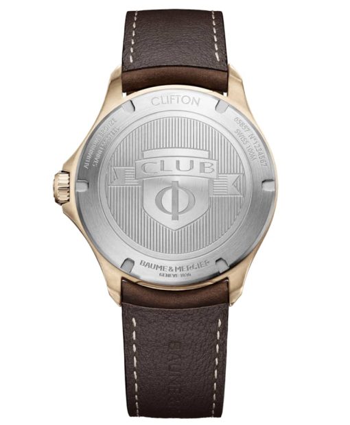 Baume & Mercier Clifton Club Automatic Blue Opaline Dial w/ Changeable Straps Watch, 42mm - Image 4