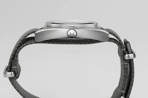 Hamilton Khaki Aviation Pilot Pioneer Mechanical Black Dial Grey Nano Watch, 36mm x 33mm - Image 4