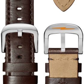 Shinola The Canfield Black Dial Leather Watch, 43mm - Image 4