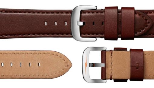 Shinola The Runwell Cool Gray Dial Cognac Leather Watch, 47mm - Image 4