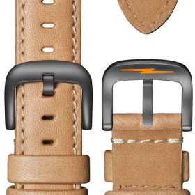 Shinola The Canfield Sport Gray Dial Natural Leather Strap Watch, 45mm - Image 4
